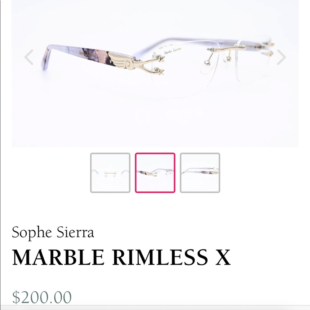 Sophe Sierra Rimless X Eyewear
